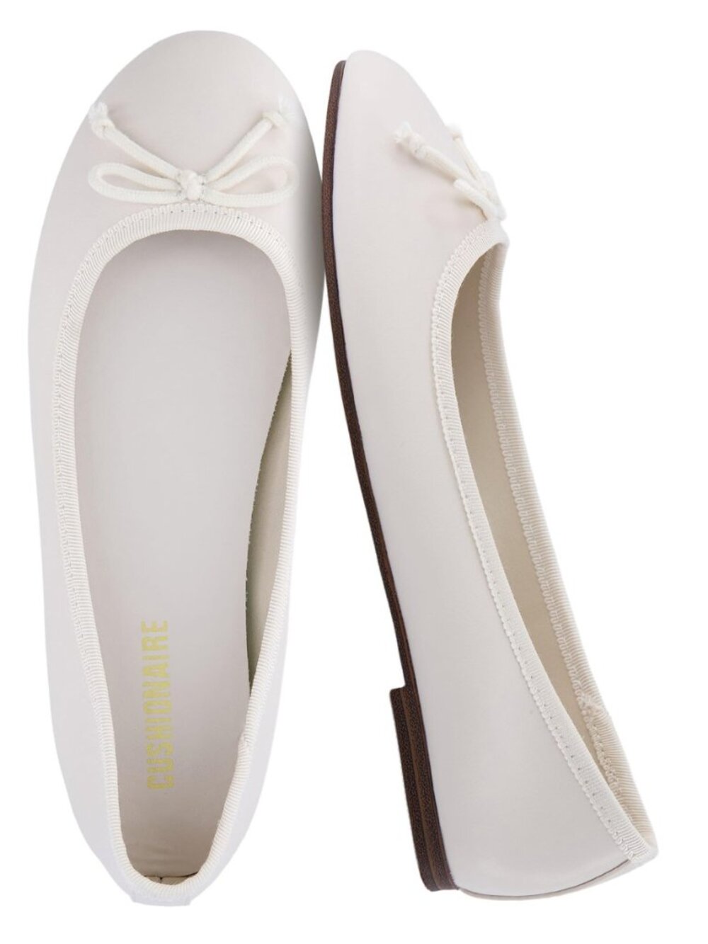Como Ballet Flats for Women, Round Toe Mary Jane Womens Flats with Memory Foam